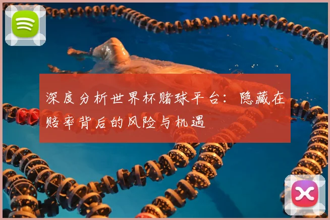 深度分析世界杯赌球平台：隐藏在赔率背后的风险与机遇